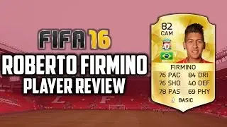 ROBERTO FIRMINO (82) Player Review| FIFA 16 Ultimate Team