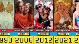 Abby and Brittany Conjoined Twins Transformation From 0 to 35 Year Old