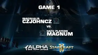 Alpha SC2 TeamLeague l [INAE B] CZJOHNCZ vs [HAFU] MaGNuM &ndash; Game 1