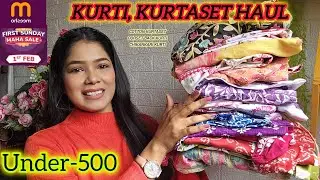 Meesho Sale Haul 😍 Huge Meesho Cotton Kurti, Kurtaset Haul under-499 
