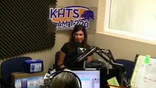 Danna Gillespie From Blue Can Pure Water - April 16, 2015 - KHTS - Santa Clarita