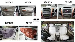 Old Toyota Fortuner Interior Customisation | Fortuner Interior Modified | RS Cars Accessories Nagpur