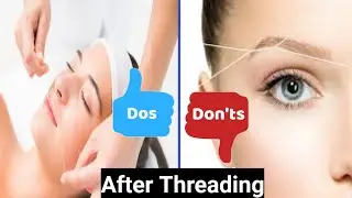 After Threading DO'S  and DONT'S || Avoid Pimples And Breakouts || Urdu/Hindi