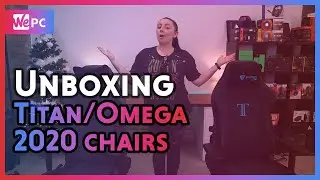 Secretlab TITAN & OMEGA 2020 Series UNBOXING and ASSEMBLY | Gaming Chair | WePC