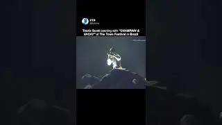 Travis Scott just took over The Town Festival in Brazil