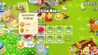 Mint Ice Cream & OrangeSorbet | Hay Day