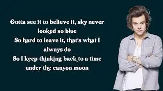 Harry Styles  -  Canyon Moon [Lyrics]