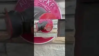 Spinning Fire Department Connection Swivel #shorts