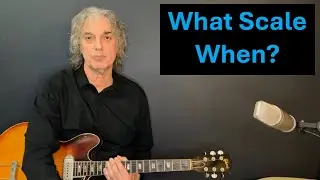 Lead guitar scale finding method for any chord progression.