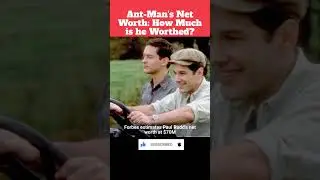 Paul Rudd's Net Worth: How Much is the Ant-Man Actor Worth? #shorts #viral