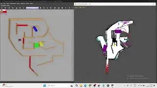 OTH Amberg-Weiden | Autonomous project Webots simulation | Map 1