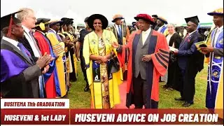 MUSEVENI & FIRST LADY SPEECH BUSITEMA UNIVERSITY ||GRADUATION CEREMONY