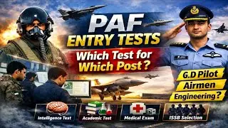 Pakistan Air Force Jobs Test Pattern 2026 | PAF Test Nature Explained | Complete Guide