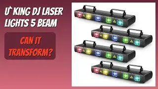 REVIEW (2026): U`King DJ Laser Lights 5 Beam. Features