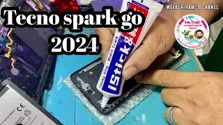 Tecno spark go 2024 สอนแกะเปลี่ยนหน้าจอ 