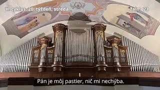Pán je môj pastier, nič mi nechýba                                Žalm 23_II.cyklus_20.týždeň_streda