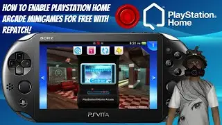 How To Enable PlayStation Home Arcade Minigames For Free With rePatch! #PlayStationHome #HENkaku
