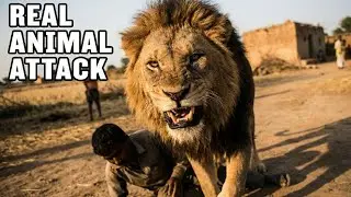 Animals Attack On Human 😱 | Real Village Incident | 