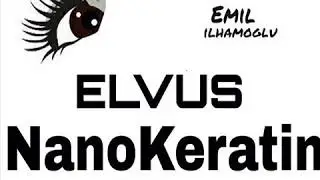 &Uuml;t&uuml;dən yanmış sa&ccedil;ın bərpası /Nanokeratin Elvus N1/ восстановление поврежденных волос от утюга /