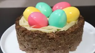 Easter Egg Nest with Pasta / Easter Dinner Recipe / Chana's Creations
