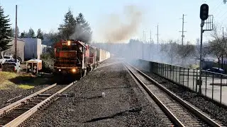 *featuring @p3ytonater3442 * PNWR 2314 going northbound thru Tigard, OR