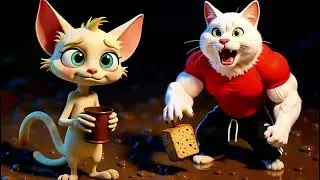 AI Cat Animation | Strong Body, Soft Heart #AIVideo #AIAnimation #CatStory #CinematicAI #MadeWithAI