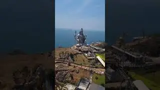 #murudeshwartemple#shivastatue#murudeshwarbeach#uttarakannada#calmwind#shortvideo#