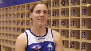 AFLW: Jasmine Garner interview (October 26, 2021)