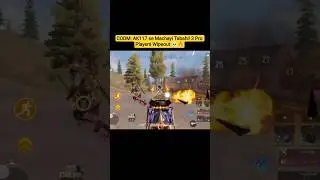 CODM: AK117 se Machayi Tabahi! 3 Pro Players Wipeout 💀🔥#Shorts