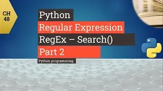 Python tutorial - Python Regular Expression Regex - How to use Regex in Python - Regex-Search()