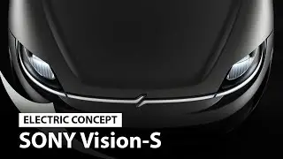 Sony surprises with an electric concept car called the Vision-S