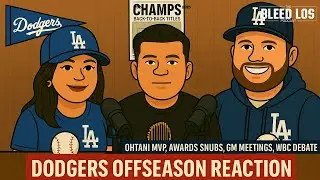 Dodgers Offseason Reaction: Ohtani MVP, Awards Snubs, GM Meetings, WBC Debate | Bleed Los Podcast
