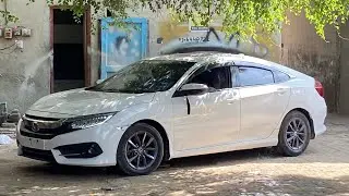 Honda civic status of driving inclination sensor learn 