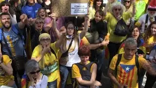 Massive march in Barcelona against jailing of separatist leaders