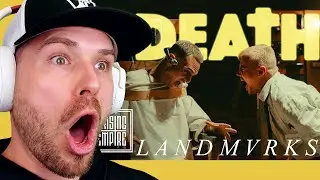 LANDMVRKS - Death feat. DR&euro;W &yen;ORK (REACTION!!!)