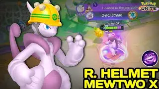 This is the Best Balance Build for Buffed Mewtwo X 😱 Pokemon Unite - NINZA PLAYS