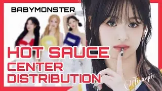 BABYMONSTER &lsquo;HOT SAUCE&rsquo;  Center Distribution