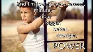 Justin Bieber feat. Will.i.am - That Power- Lyrics