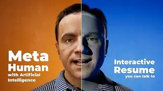 The most interactive CV ever made (Metahuman + AI + Microsoft Azure)