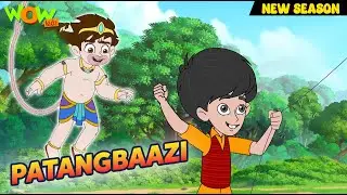 Selfie with Bajrangi : Patangbaazi | Full Episode | Season 01 | Animation kids WowKidz #Selfie80