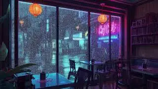 🌧️ Cozy Rainy Caf&eacute; Lo-fi | Relax, Study & Chill 🎶
