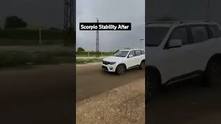 Mahindra Scorpio N vs Scorpio classic Stability Test #shorts