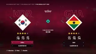 ⚽𝗙𝗜𝗙𝗔 𝟮𝟯 - 🏆𝗖𝗼𝗽𝗮 𝗱𝗼 𝗠𝘂𝗻𝗱𝗼 𝗱𝗮 𝗙𝗜𝗙𝗔&trade; 𝟮𝟬𝟮𝟮 - 🇰🇷 𝗖𝗼𝗿𝗲𝗶𝗮 𝗱𝗼 𝗦𝘂𝗹 🇰🇷 ❌ 🇬🇭 𝗚𝗮𝗻𝗮 🇬🇭