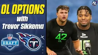Top Tennessee Titans offensive line targets in the 2025 NFL Draft (w/ Trevor Sikkema)