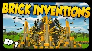 Brick Inventions ➤ PHYSICS BUILDING GAME! [Let's Play Brick Inventions Gameplay]