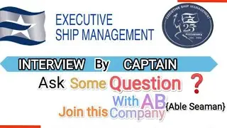 ESM Shipping Company Interview AB by Captain #Excutive Ship Mangement #viral #ytshorts #sealife