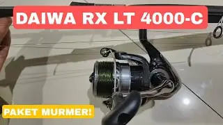 REVIEW REEL DAIWA RX LT 4000-C 2023 ! MURAH #part1 #daiwa #reeldaiwa #reviewdaiwa #reel2023