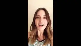 Maria Valverde env&iacute;a un saludo a Venezuela