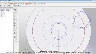 Screw Spindle of Screw Jack