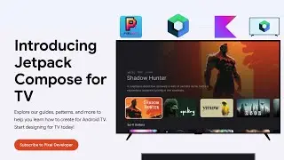 Introduction to Jetpack Compose for TV | Compose TV | Kotlin | Android TV #jetpackcompose #composetv
